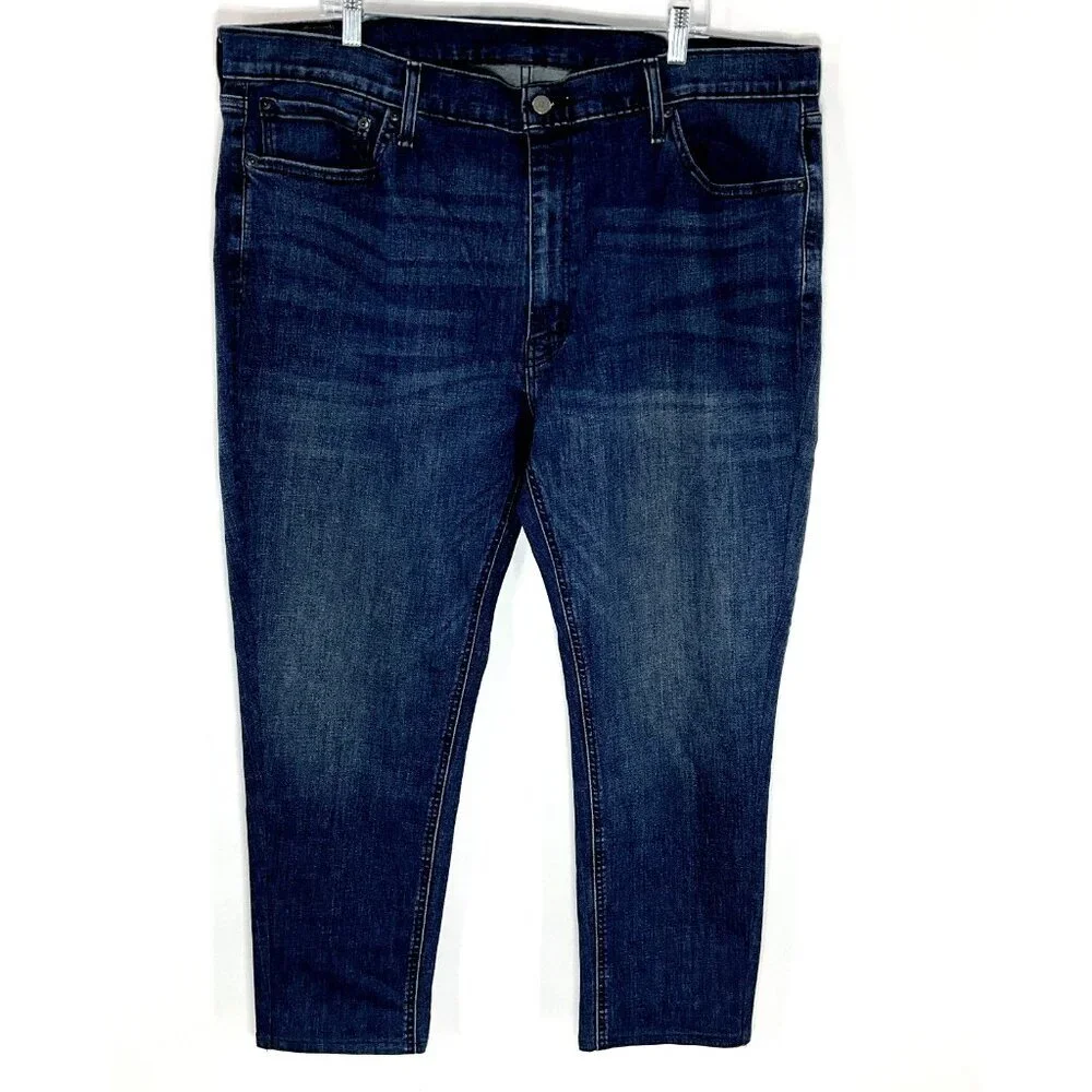 Levi's 541 Jeans Men Sz 42x29 Blue Wash Athletic Taper Denim‎